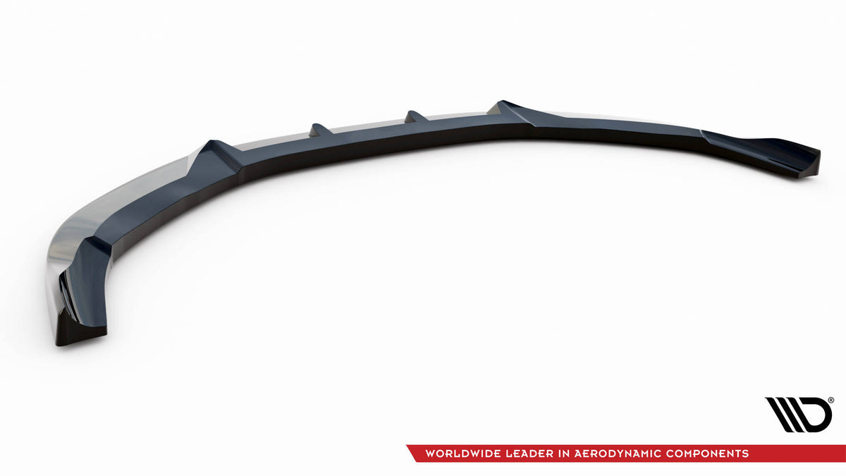 Street+ Spoilerlippe Front Ansatz V.2 passend für Audi S8 D4 schwarz Hochglanz – Ansicht 6