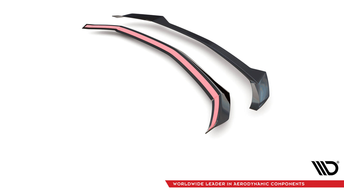 Höher Heckspoiler Lippe Lamborghini Urus Mk1 schwarz Hochglanz – Ansicht 5