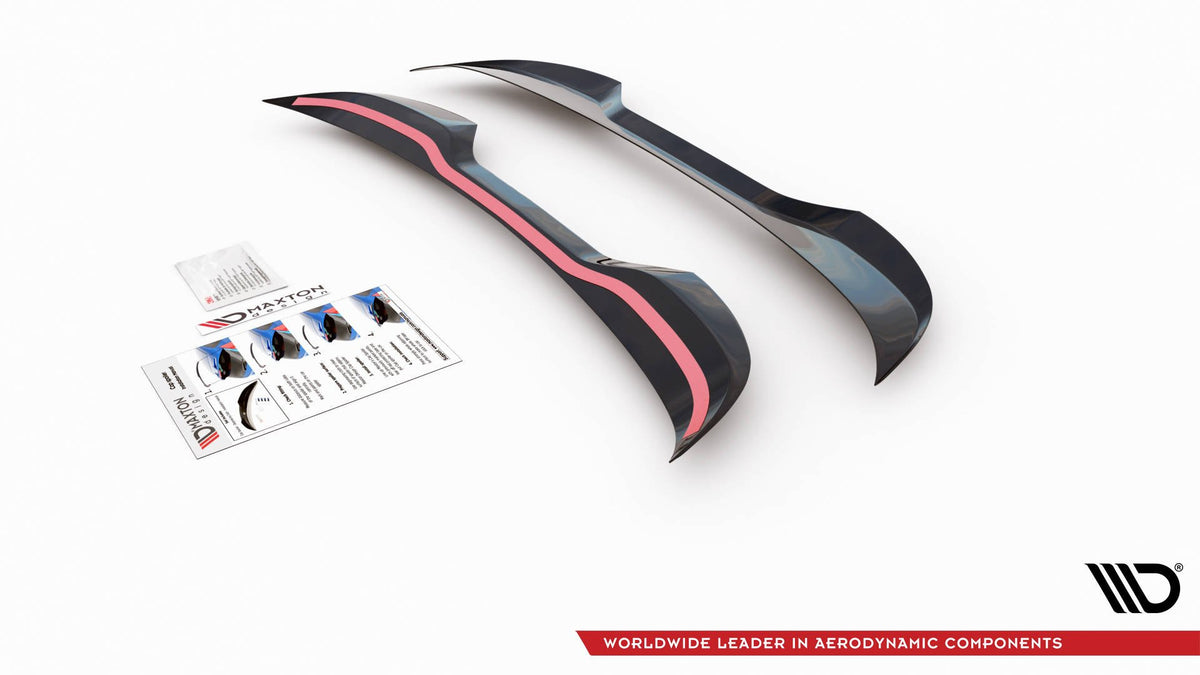 Heckspoiler Lippe VW Up GTI schwarz Hochglanz – Ansicht 5