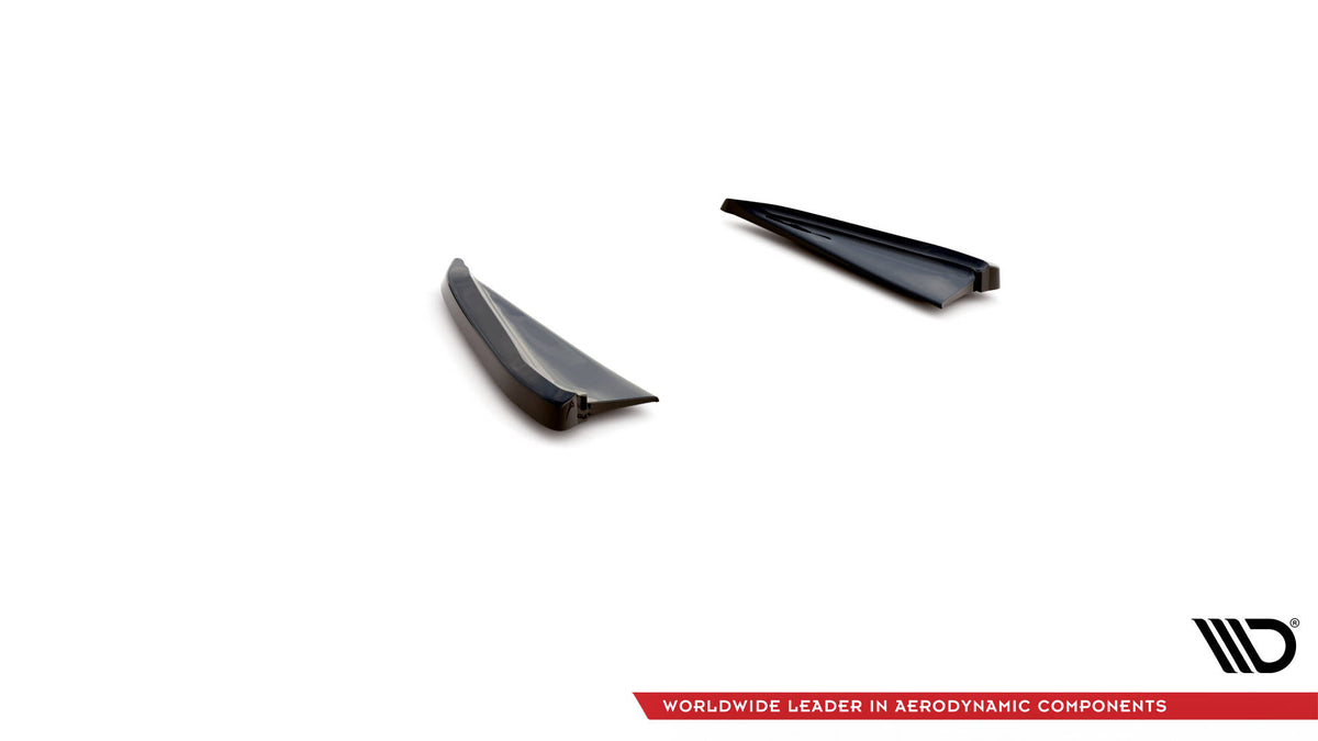 Heck Ansatz Flaps Diffusor V.2 passend für Tesla Model 3 schwarz Hochglanz – Ansicht 6