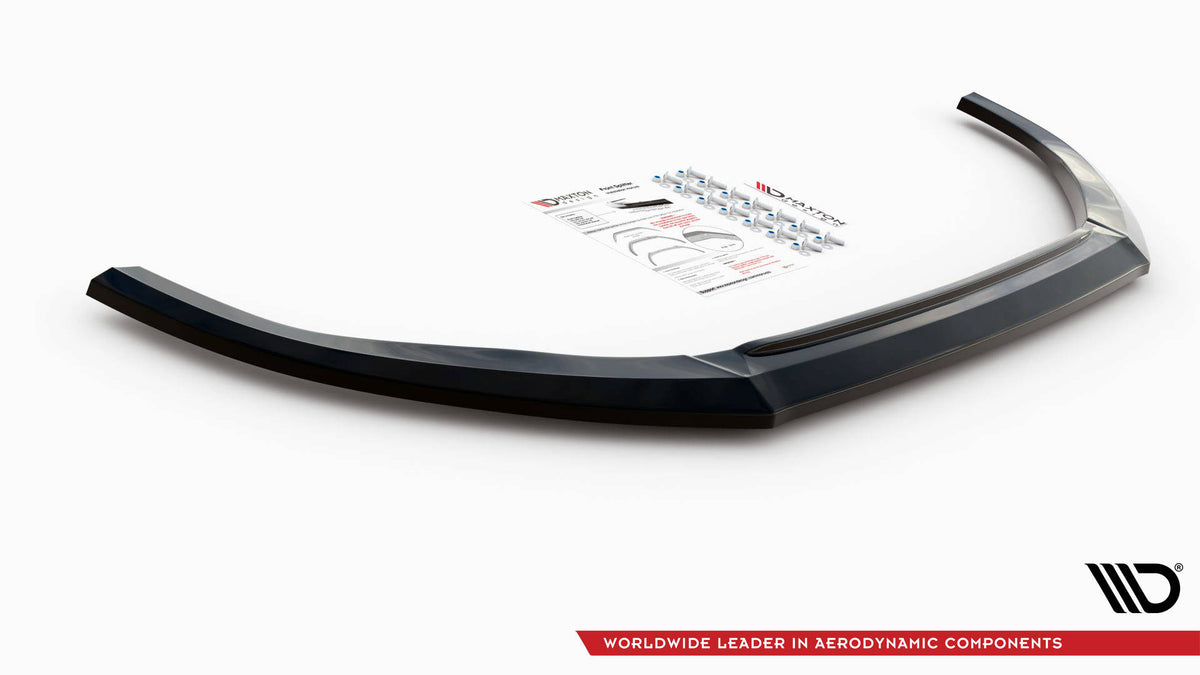 Front diffusor V.1 Audi S3 / A3 S-Line 8V Limousine / Cabrio schwarz Hochglanz – Ansicht 4