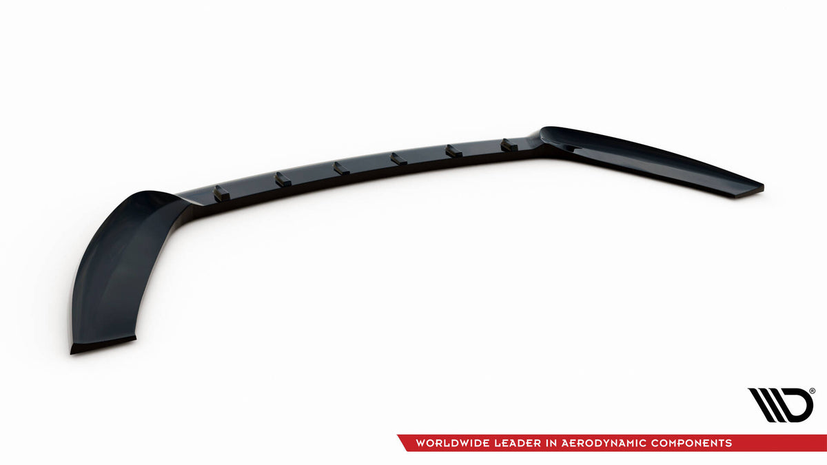 Street+ Spoilerlippe Front Ansatz passend für (Cupra) Ford Fiesta ST Mk7 FL schwarz Hochglanz – Ansicht 6