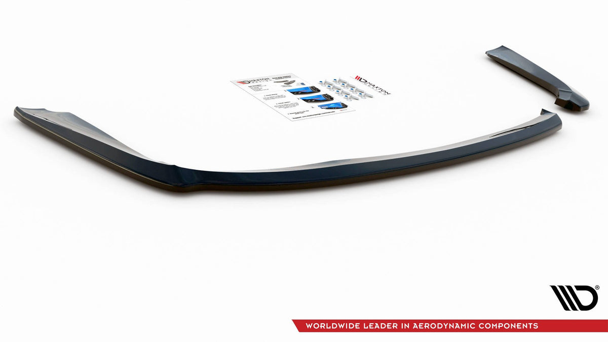 Heck Ansatz Flaps Diffusor passend für Mistubishi Lancer Sportback Mk8 schwarz Hochglanz – Ansicht 4