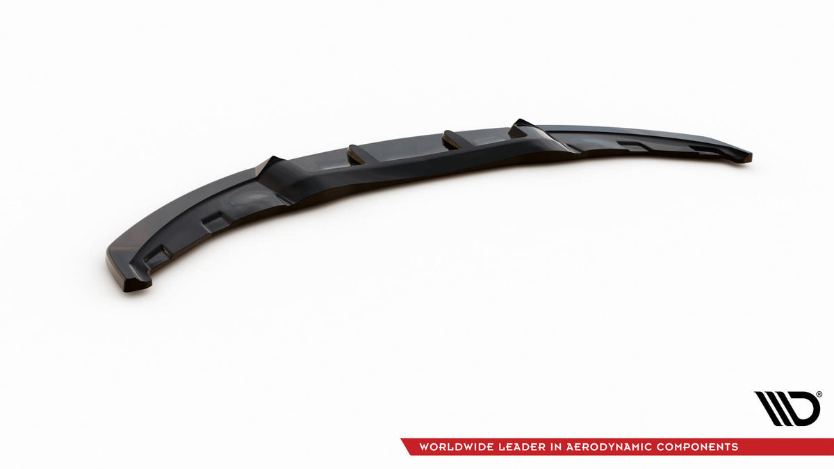 Street+ Spoilerlippe Front Ansatz V.3 passend für BMW 1er E81 Facelift schwarz Hochglanz – Ansicht 6