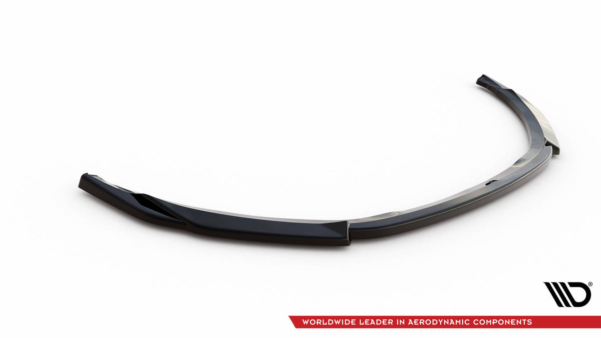 Street+ Spoilerlippe Front Ansatz V.2 passend für Renault Clio RS Mk4 schwarz Hochglanz – Ansicht 5