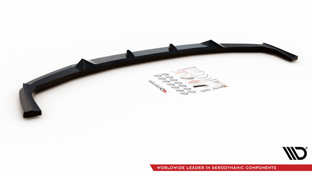 Street+ Spoilerlippe Front Ansatz V.2 passend für BMW  X5M F95 schwarz Hochglanz – Ansicht 6