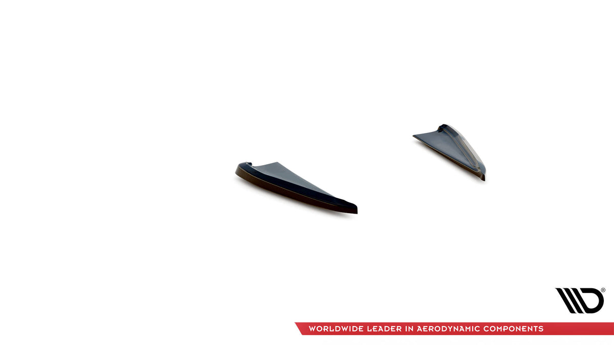 Heck Ansatz Flaps Diffusor V.2 passend für Tesla Model 3 schwarz Hochglanz – Ansicht 5