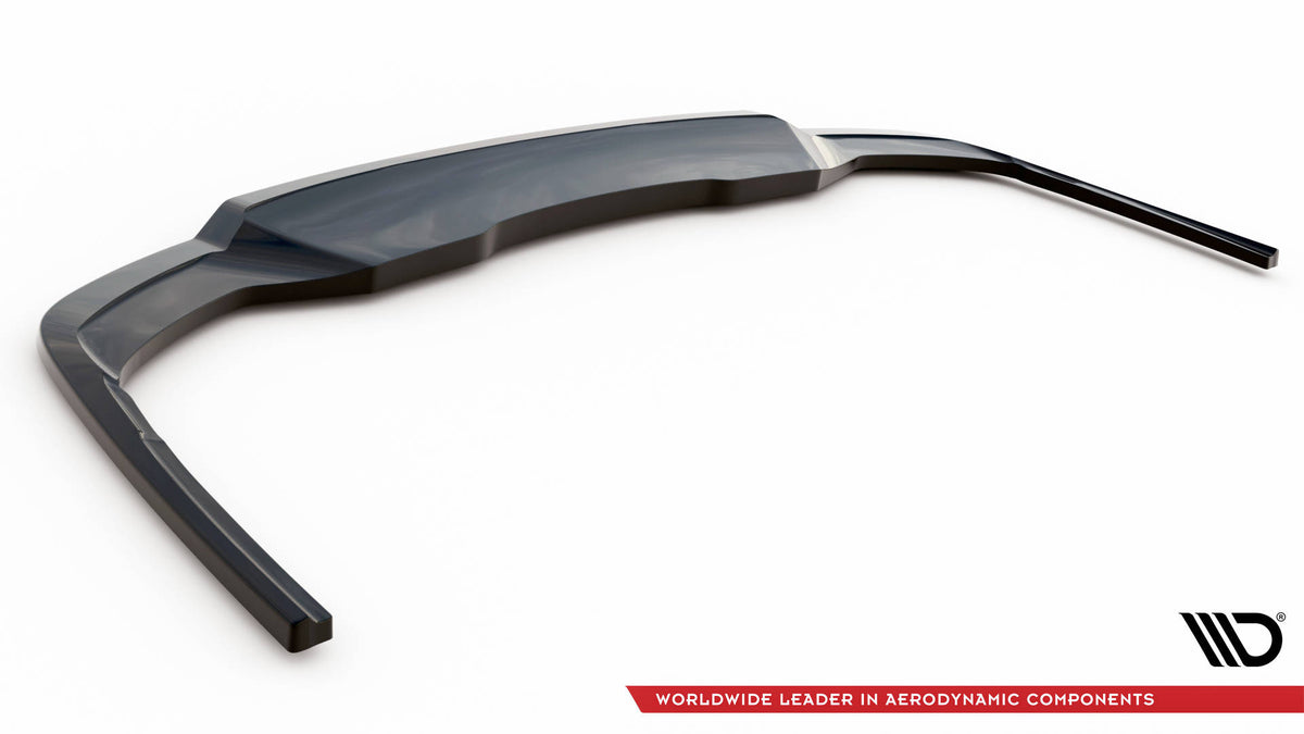 Street+ Mittlerer Diffusor RACE passend für V.1 Audi A4 S-Line B9 Facelift schwarz Hochglanz – Ansicht 7