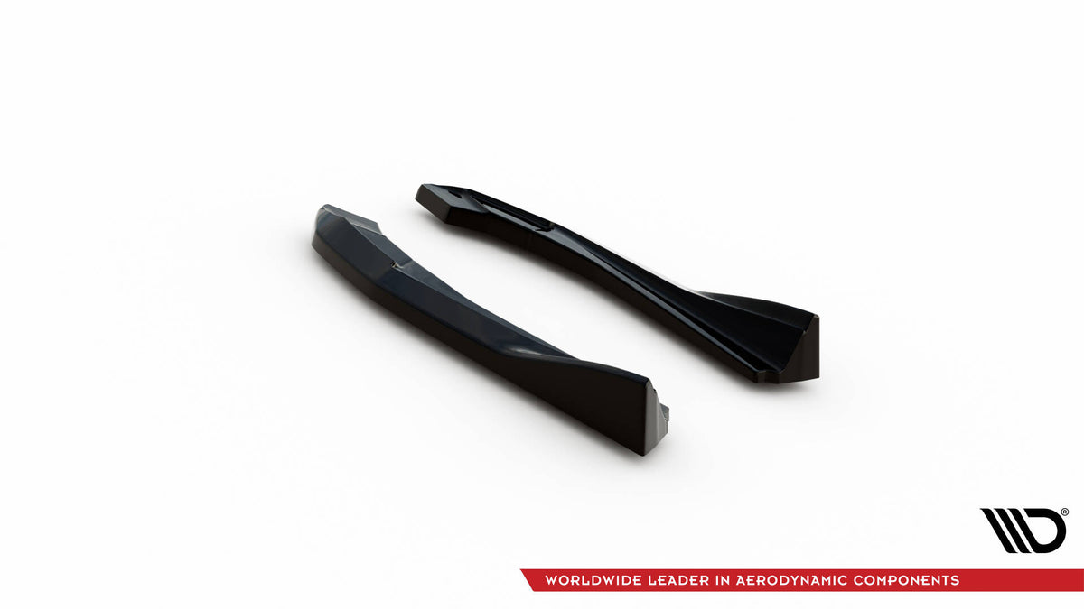 Heck Ansatz Flaps Diffusor V.2 passend für BMW M440i Gran Coupe G26 schwarz Hochglanz – Ansicht 5