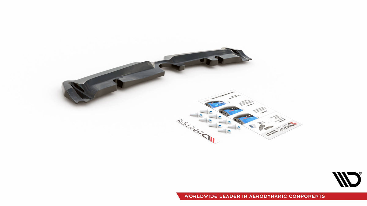 Heckansatz Mini Countryman Mk2 F60 JCW schwarz Hochglanz – Ansicht 7