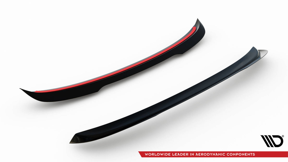 Heckspoiler Lippe Skoda Scala schwarz Hochglanz – Ansicht 6