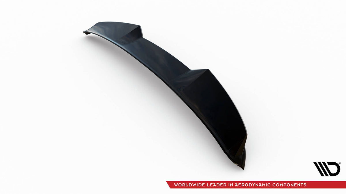 Heckspoiler Lippe 3D Porsche Taycan Cross Turismo 4S schwarz Hochglanz – Ansicht 5