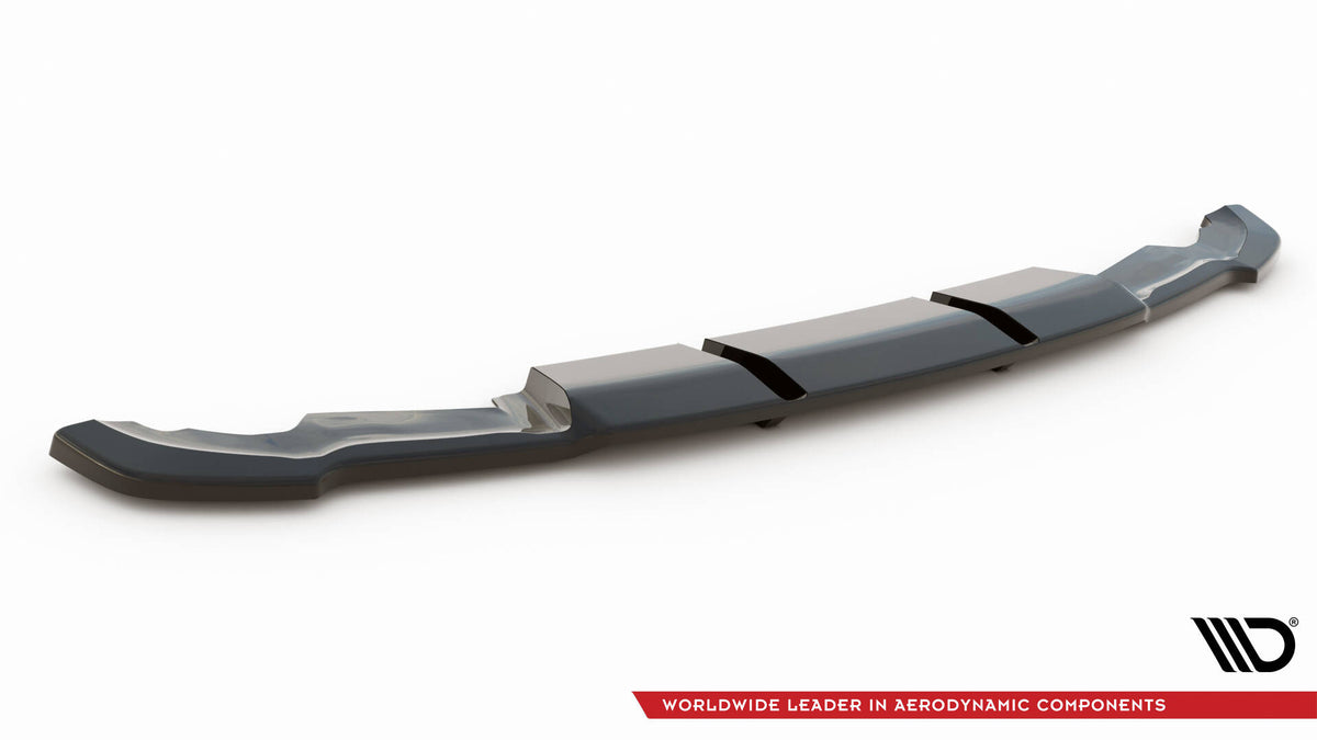 Street+ Mittlerer Diffusor RACE passend für Renault Clio RS Mk4 schwarz Hochglanz – Ansicht 6
