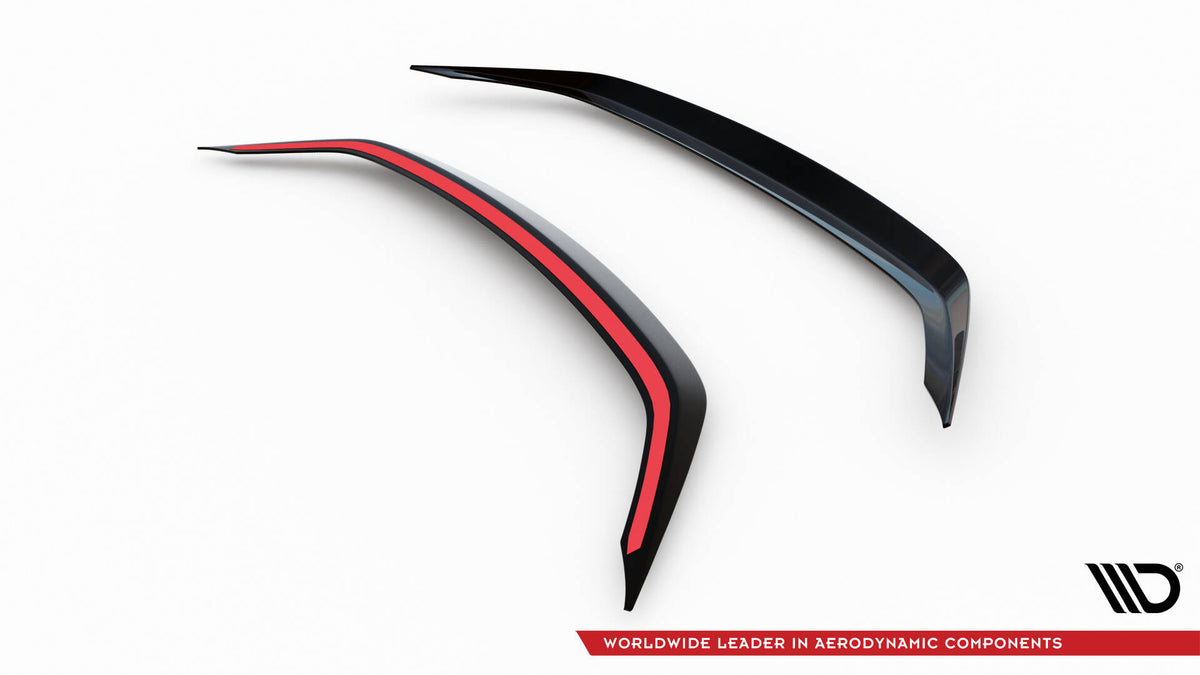 Heckspoiler Lippe Chevrolet Camaro SS Mk6 Facelift schwarz Hochglanz – Ansicht 5