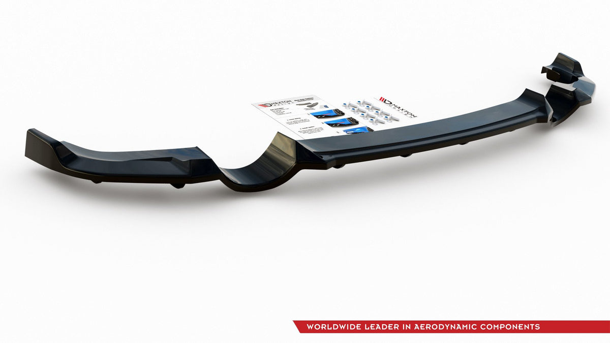 Street+ Mittlerer Diffusor RACE passend für Hyundai I30 N Mk3 Hatchback schwarz Hochglanz – Ansicht 7