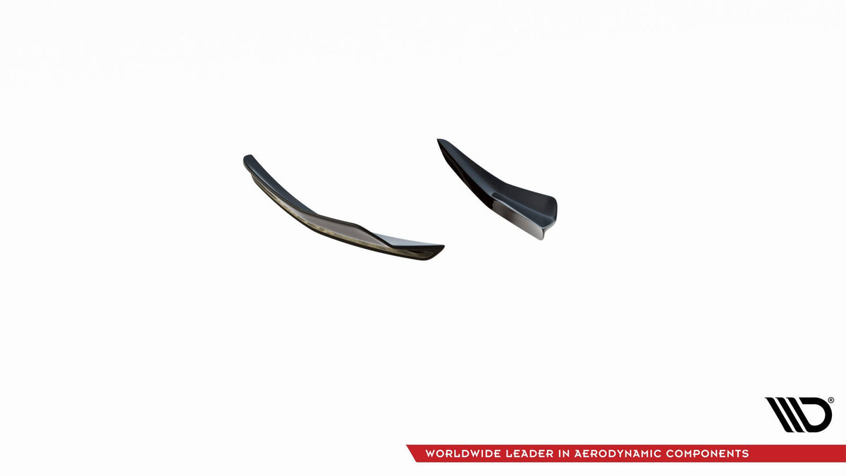 Stoßstangen Flaps Wings vorne Canards passend für VW Golf GTI Mk8 – Ansicht 5
