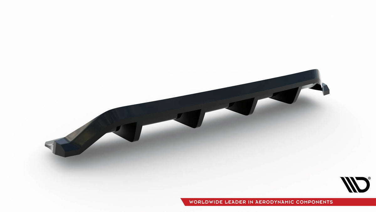 Street+ Mittlerer Diffusor RACE passend für Chrysler 300 Mk2 schwarz Hochglanz – Ansicht 5