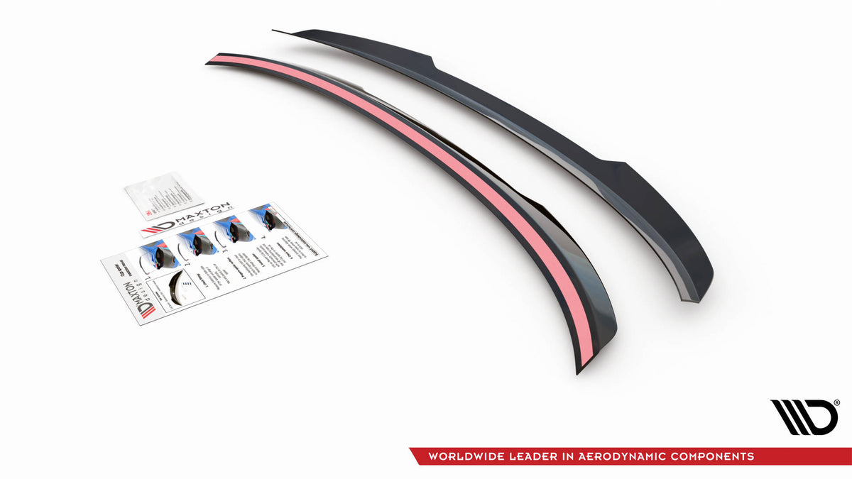 Heckspoiler Lippe BMW 7 M-Paket F01 schwarz Hochglanz – Ansicht 5