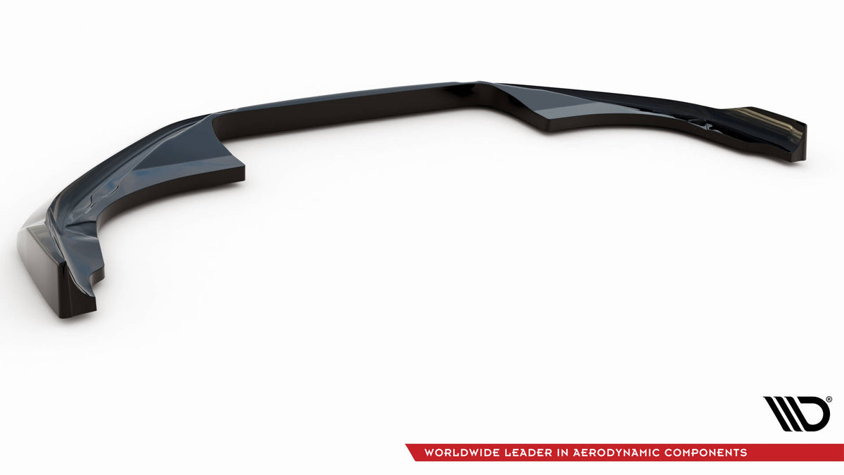 Street+ Spoilerlippe Front Ansatz V.2 passend für Porsche 911 Carrera Aero / Carrera GTS 992 schwarz Hochglanz – Ansicht 7