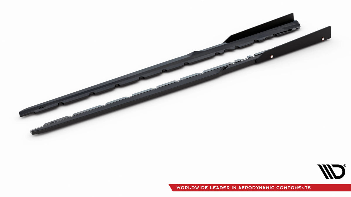 Street+ Seitenschweller Leisten V.2 passend für + Flaps passend für Audi R8 Mk2 Facelift – Ansicht 6
