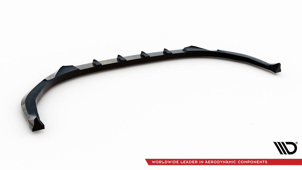 Street+ Spoilerlippe Front Ansatz passend für Peugeot 308 GT Mk3 schwarz Hochglanz – Ansicht 11