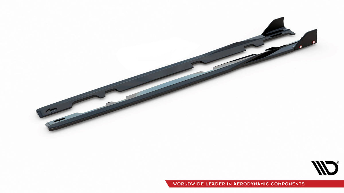 Street+ Seitenschweller Leisten V.2 passend für + Flaps passend für Ford Fiesta ST / ST-Line – Ansicht 6