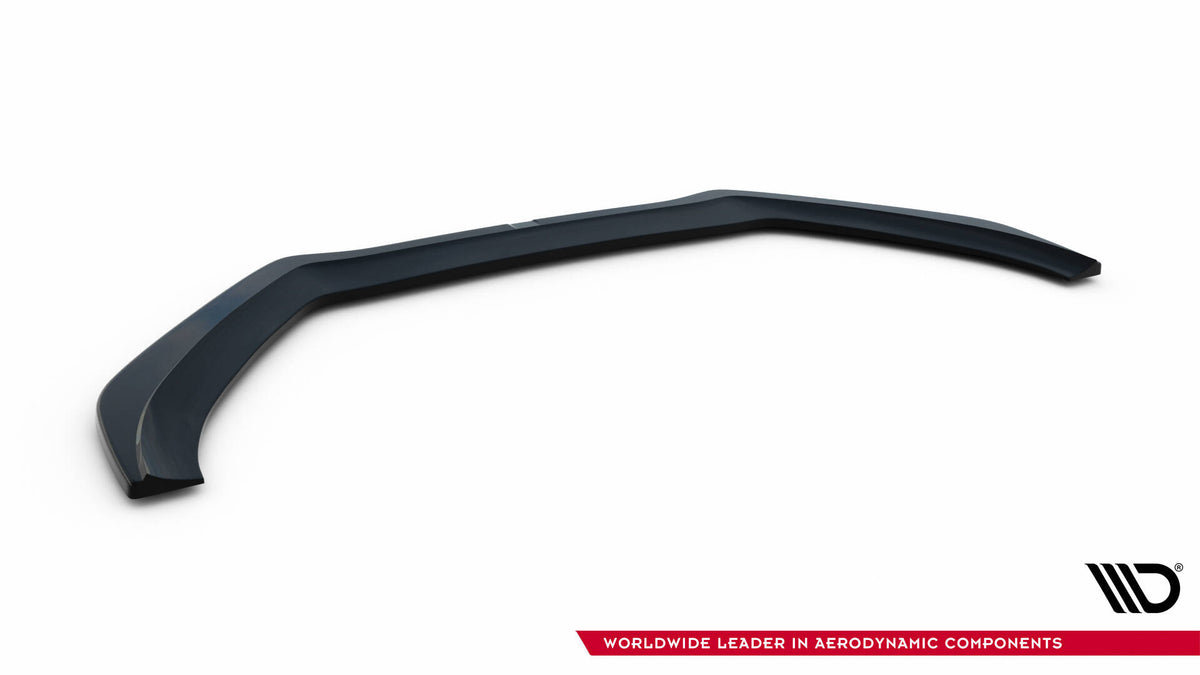 Street+ Spoilerlippe Front Ansatz V.2 passend für Audi S5 / A5 S-Line 8T Facelift schwarz Hochglanz – Ansicht 6