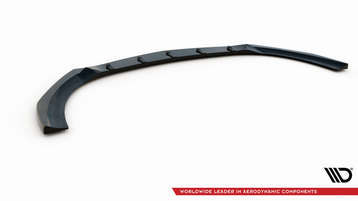 Street+ Spoilerlippe Front Ansatz V.1 passend für Mercedes-Benz CLA A35 AMG / AMG-Line C118 schwarz Hochglanz – Ansicht 6