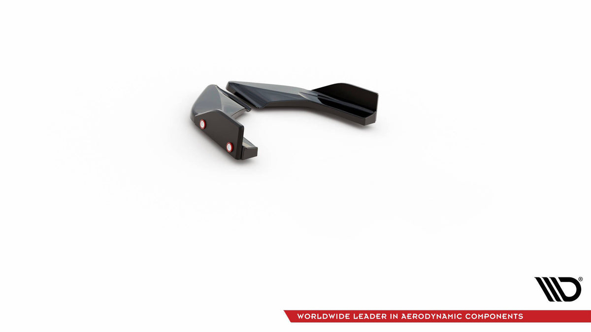 Heck Ansatz Flaps Diffusor V.2 + Flaps passend für VW Golf GTI / GTE Mk8 – Ansicht 9