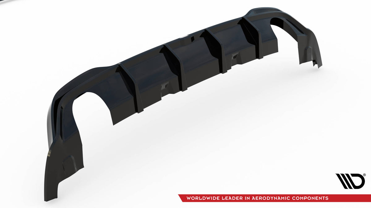 Diffusor Heck Ansatz V.4 passend für VW Golf GTI Mk8 – Ansicht 9