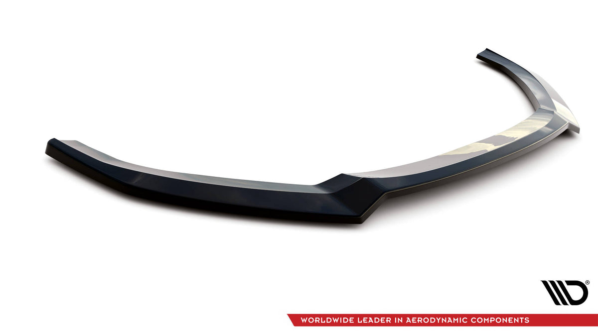 Street+ Spoilerlippe Front Ansatz V.2 passend für Audi S3 / A3 S-Line Sportback 8V Facelift schwarz Hochglanz – Ansicht 5