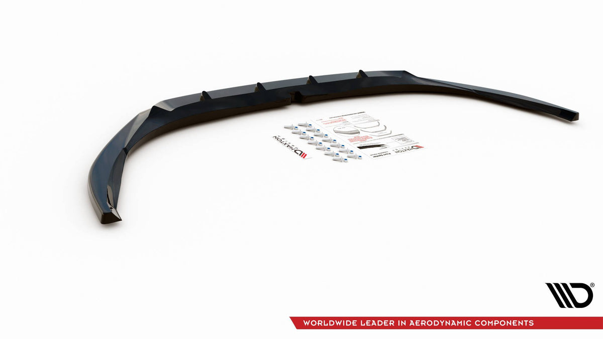 Street+ Spoilerlippe Front Ansatz passend für Citroen DS4 schwarz Hochglanz – Ansicht 7