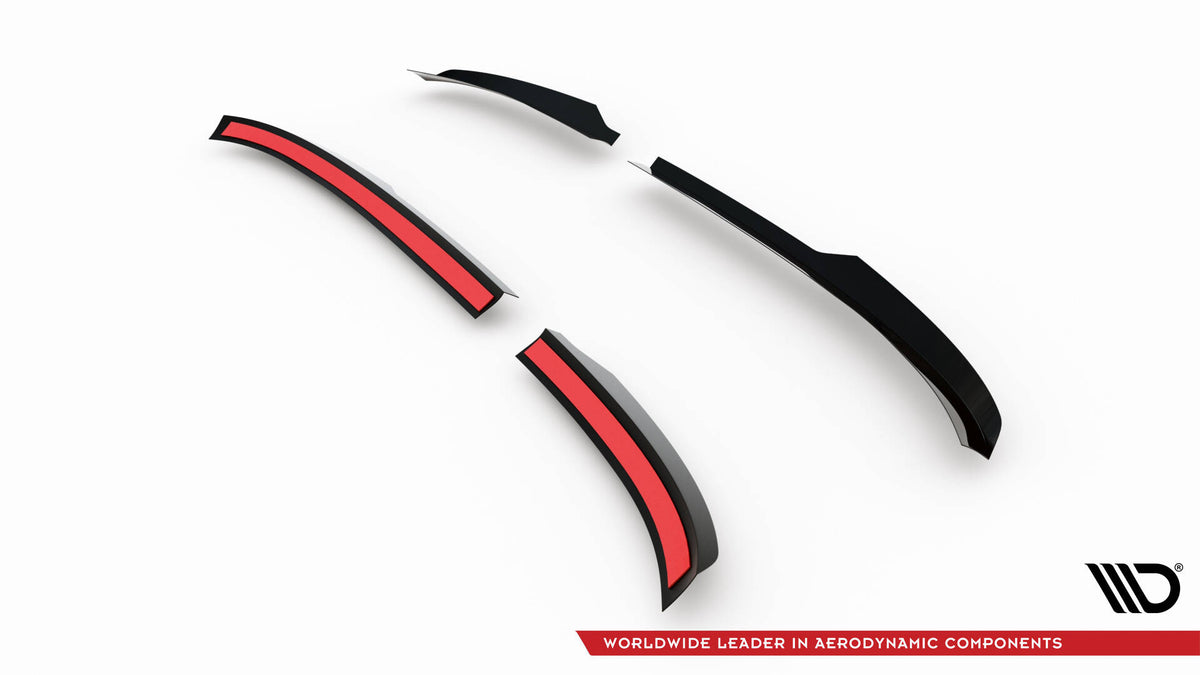 Heckspoiler Lippe Mercedes-Benz T W420 schwarz Hochglanz – Ansicht 6