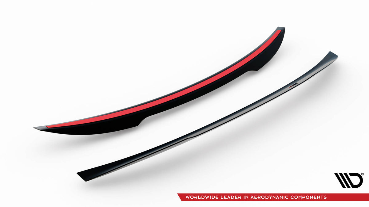 Heckspoiler Lippe Jaguar XE R-Dynamic X760 Facelift schwarz Hochglanz – Ansicht 4
