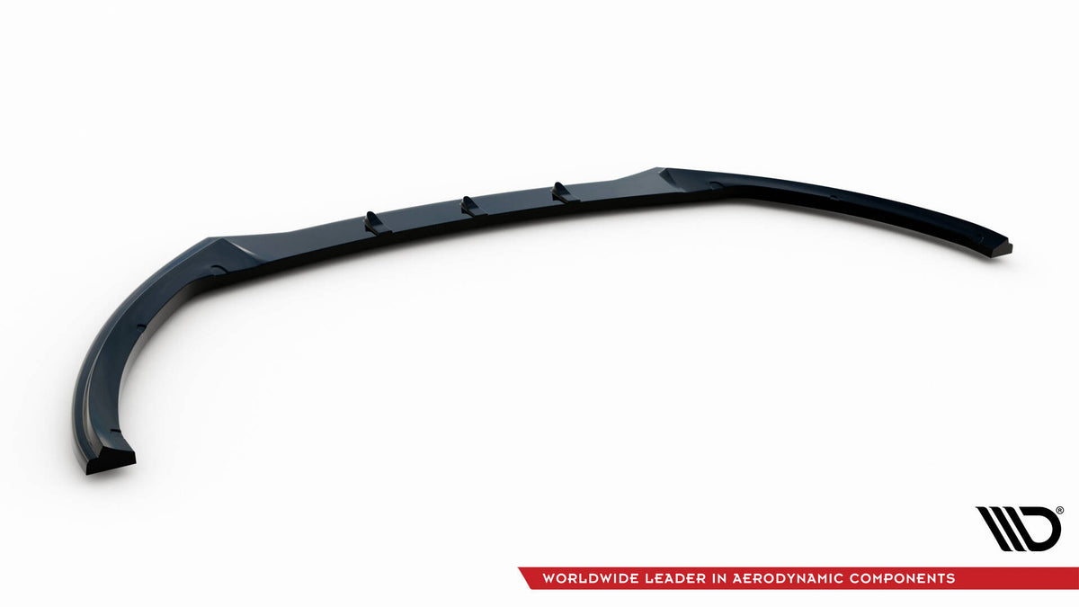 Street+ Spoilerlippe Front Ansatz V.1 passend für Ford Focus ST Mk3 FL schwarz Hochglanz – Ansicht 7