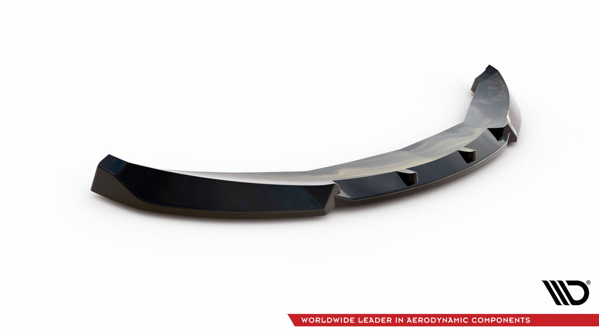 Street+ Spoilerlippe Front Ansatz passend für Mini Cooper Countryman R60 Facelift schwarz Hochglanz – Ansicht 5