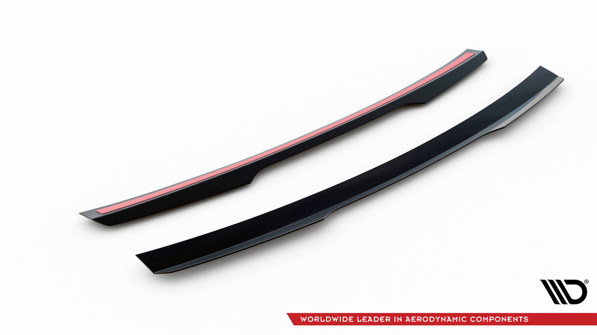 Höher Heckspoiler Lippe Kia EV6 Mk1 schwarz Hochglanz – Ansicht 6