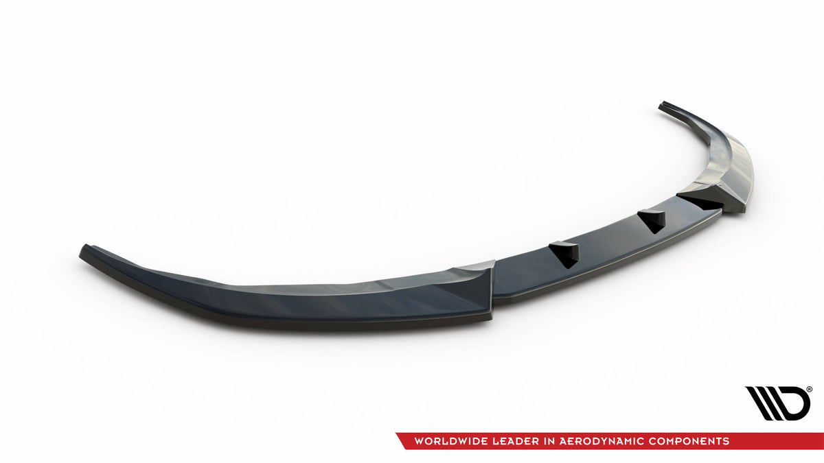 Street+ Spoilerlippe Front Ansatz V.1 passend für BMW 3er Sport Line G20 / G21 schwarz Hochglanz – Ansicht 5