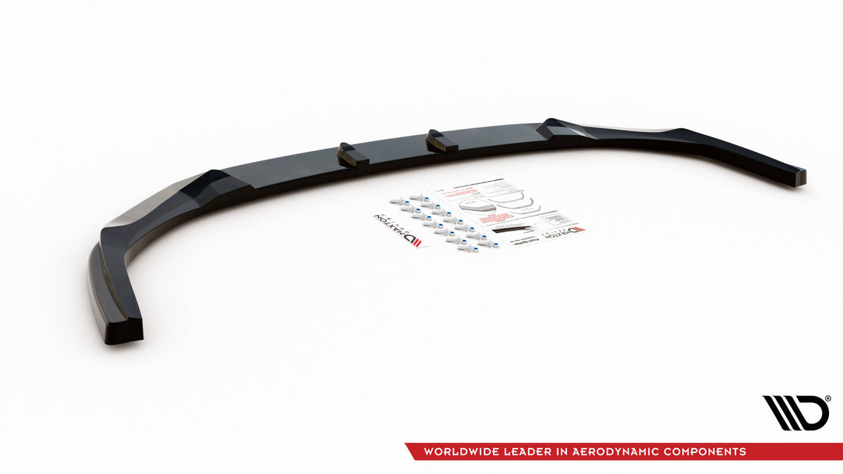 Street+ Spoilerlippe Front Ansatz passend für Kia XCeed Mk1 schwarz Hochglanz – Ansicht 5