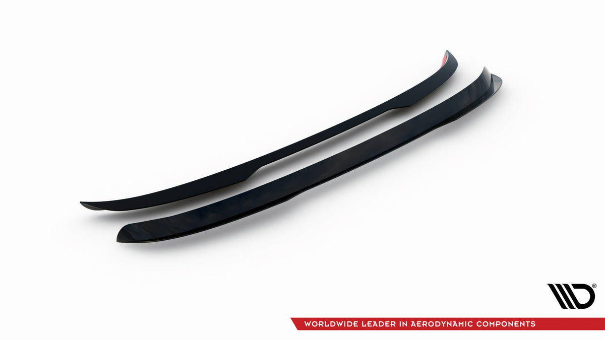 Heckspoiler Lippe Mercedes-Benz GLE SUV AMG-Line / AMG W167 / W167 Facelift schwarz Hochglanz – Ansicht 6