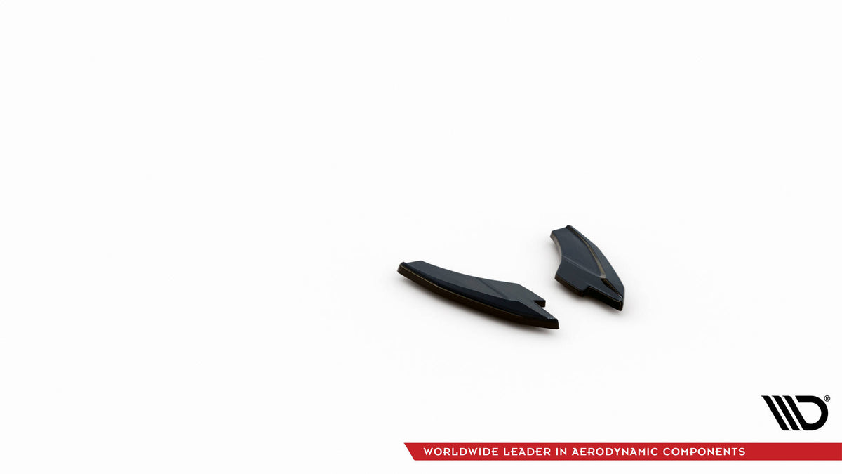 Heck Ansatz Flaps Diffusor V.2 passend für Audi S3 Limousine 8Y schwarz Hochglanz – Ansicht 4