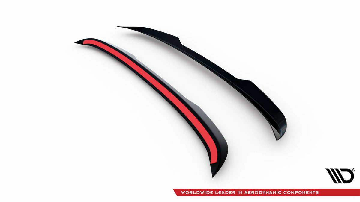 Heckspoiler Lippe Porsche Cayenne Coupe Mk3 schwarz Hochglanz – Ansicht 6