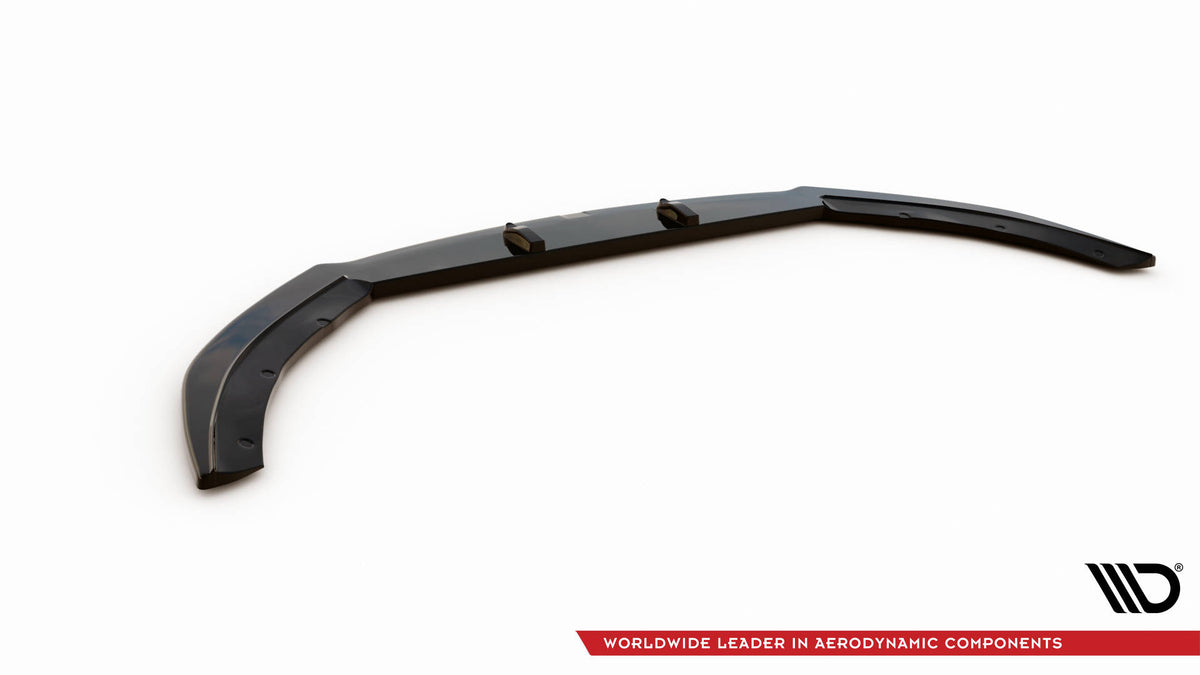 Street+ Spoilerlippe Front Ansatz passend für Ford Mustang Mk5 Facelift schwarz Hochglanz – Ansicht 6