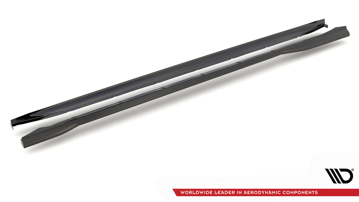 Prepreg Carbon Fiber Seitenschweller BMW M4 G82 / G82 Facelift – Ansicht 9