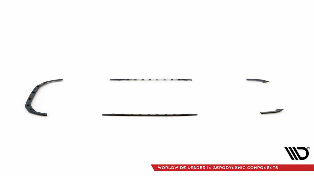 Set od Carbon Splitters Audi RS3 8Y Limousine schwarz matt – Ansicht 12