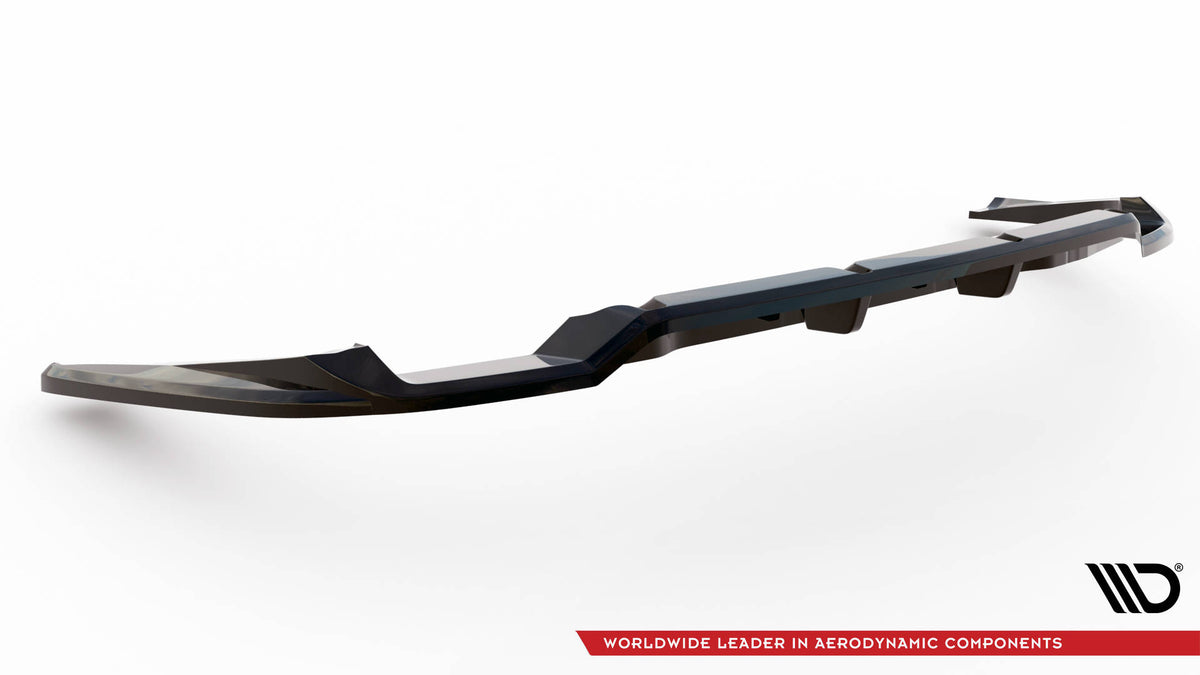 Street+ Mittlerer Diffusor RACE passend für Audi RS6 Avant C6 schwarz Hochglanz – Ansicht 6