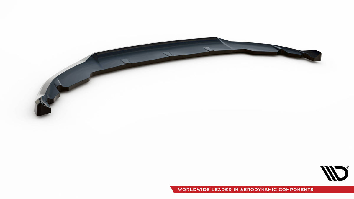 Street+ Spoilerlippe Front Ansatz V.2 passend für Mini Cooper Clubman John Cooper Works F54 Facelift schwarz Hochglanz – Ansicht 6