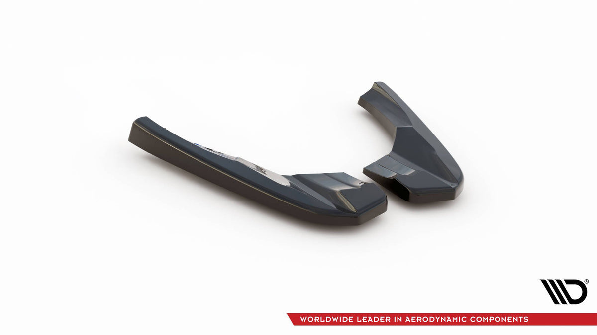Heck Ansatz Flaps Diffusor V.2 passend für Audi RS3 8V Sportback Facelift schwarz Hochglanz – Ansicht 5