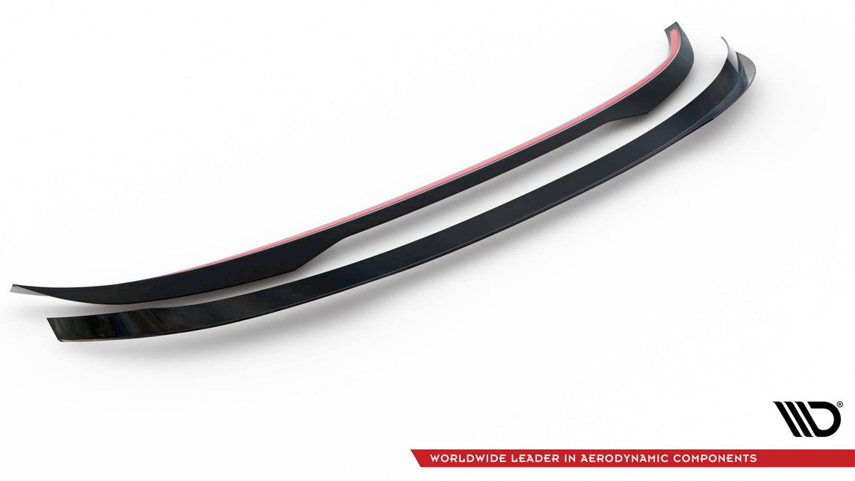 Niedriger Heckspoiler Lippe Honda Civic Type-R Mk 11 schwarz Hochglanz – Ansicht 5