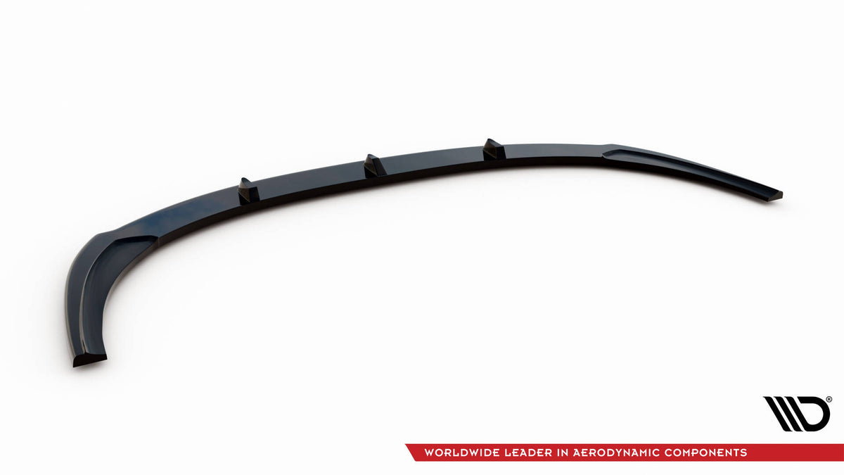 Street+ Spoilerlippe Front Ansatz passend für Ford Focus ST Mk2 FL schwarz Hochglanz – Ansicht 6